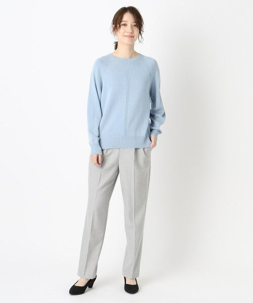 CORDIER / コルディア パンツ | 【ストレッチ/S~4Lサイズ】サーモサキソニーパンツ | 詳細17