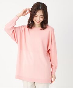 CORDIER / コルディア チュニック | 【M～4Lサイズ/手洗い可】サンライズ スプリングニットチュニック