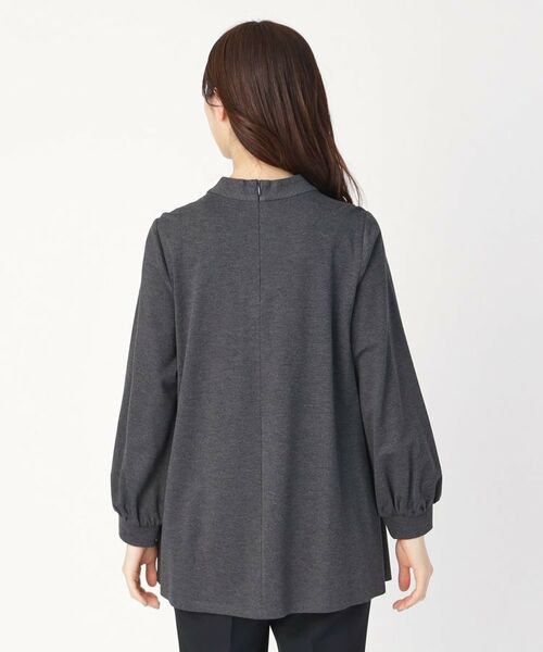 CORDIER / コルディア チュニック | プリントドッキングデザインチュニックプルオーバージャージ | 詳細3