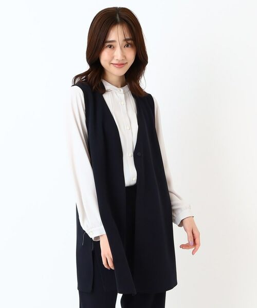 CORDIER / コルディア ベスト | 【セットアップ可／M～4Lサイズ】エレンジャージ ジレ | 詳細12