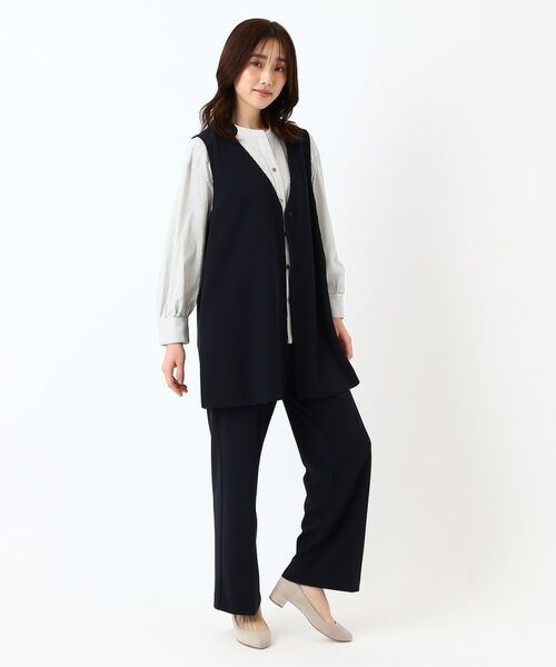 CORDIER / コルディア ベスト | 【セットアップ可／M～4Lサイズ】エレンジャージ ジレ | 詳細16