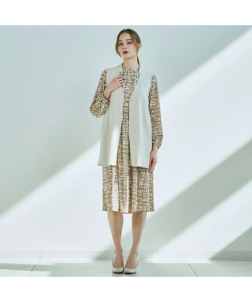 CORDIER / コルディア ベスト | 【セットアップ可／M～4Lサイズ】エレンジャージ ジレ | 詳細18