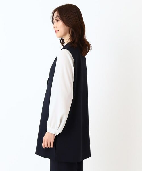 CORDIER / コルディア ベスト | 【セットアップ可／M～4Lサイズ】エレンジャージ ジレ | 詳細2