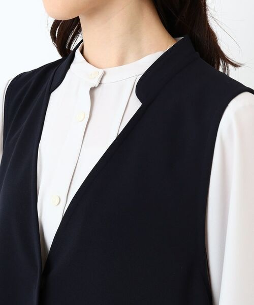 CORDIER / コルディア ベスト | 【セットアップ可／M～4Lサイズ】エレンジャージ ジレ | 詳細4