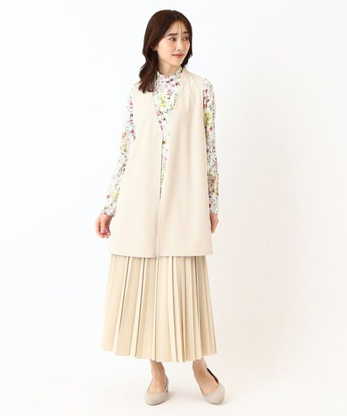 CORDIER / コルディア ベスト | 【セットアップ可／M～4Lサイズ】エレンジャージ ジレ | 詳細9