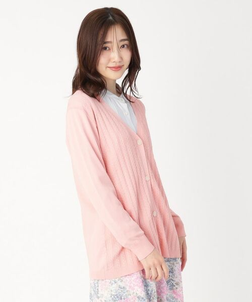 CORDIER / コルディア カーディガン・ボレロ | 【アンサンブル/手洗い可】サンライズ スプリングニットカーディガン | 詳細12