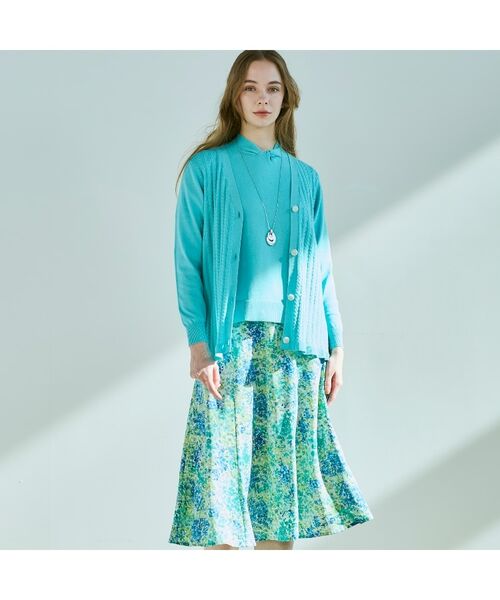 CORDIER / コルディア カーディガン・ボレロ | 【アンサンブル/手洗い可】サンライズ スプリングニットカーディガン | 詳細25