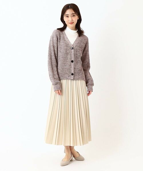 CORDIER / コルディア カーディガン・ボレロ | 【M~4Lサイズ/手洗い可】シャーリーミックスカーディガンニット | 詳細16