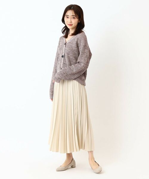 CORDIER / コルディア カーディガン・ボレロ | 【M~4Lサイズ/手洗い可】シャーリーミックスカーディガンニット | 詳細17