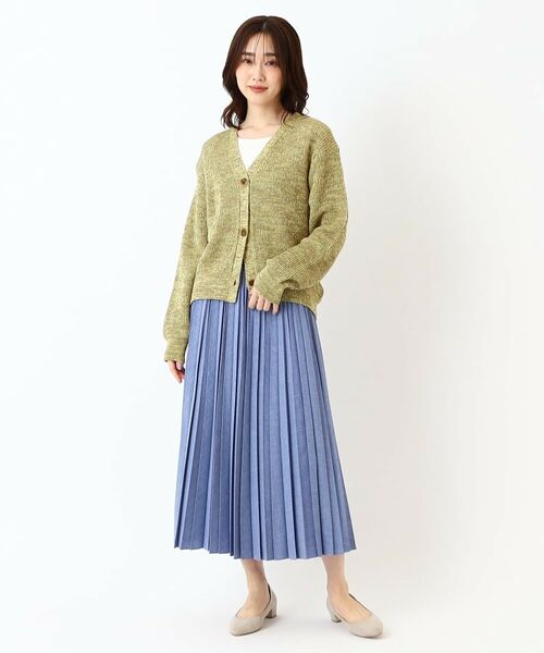 CORDIER / コルディア カーディガン・ボレロ | 【M~4Lサイズ/手洗い可】シャーリーミックスカーディガンニット | 詳細8