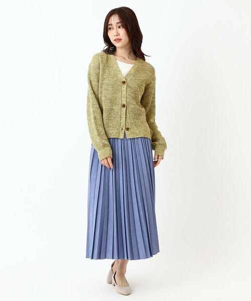 CORDIER / コルディア カーディガン・ボレロ | 【M~4Lサイズ/手洗い可】シャーリーミックスカーディガンニット | 詳細9