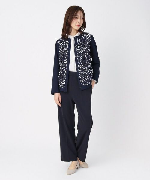 CORDIER / コルディア カーディガン・ボレロ | プリントドッキングジャージカーディガン | 詳細17