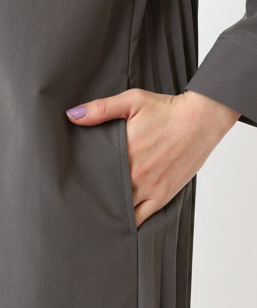 CORDIER / コルディア ミニ丈・ひざ丈ワンピース | 【手洗い可】バックプリーツシャツワンピース | 詳細6