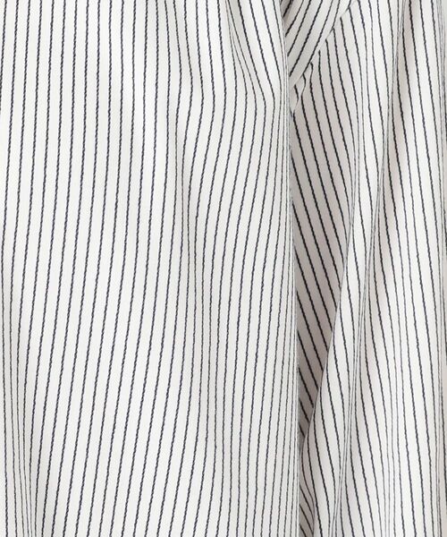 CORDIER / コルディア シャツ・ブラウス | 【M~4Lサイズ/ストレッチ】ラブリエストライプシャツ | 詳細12