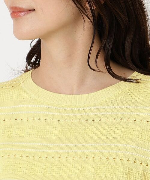 CORDIER / コルディア ニット・セーター | 【手洗い可/アンサンブル/M~4Lサイズ】ルーズファイン プルオーバーニット | 詳細4