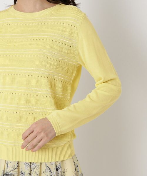 CORDIER / コルディア ニット・セーター | 【手洗い可/アンサンブル/M~4Lサイズ】ルーズファイン プルオーバーニット | 詳細5