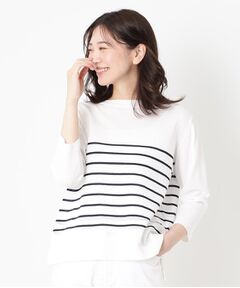 CORDIER / コルディア ニット・セーター | 【手洗い可／M～4Lサイズ】ブルーム プルオーバーニット