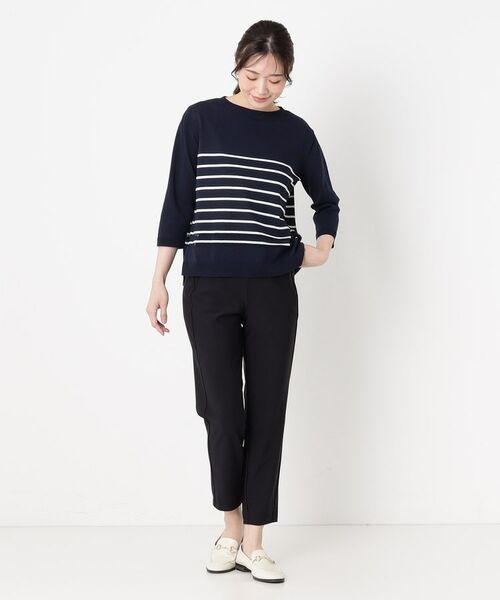 CORDIER / コルディア ニット・セーター | 【手洗い可／M～4Lサイズ】ブルーム プルオーバーニット | 詳細16