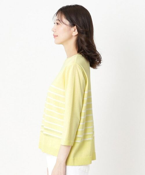 CORDIER / コルディア ニット・セーター | 【手洗い可／M～4Lサイズ】ブルーム プルオーバーニット | 詳細2