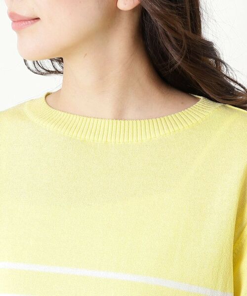 CORDIER / コルディア ニット・セーター | 【手洗い可／M～4Lサイズ】ブルーム プルオーバーニット | 詳細4