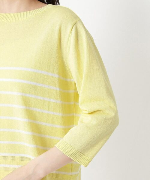 CORDIER / コルディア ニット・セーター | 【手洗い可／M～4Lサイズ】ブルーム プルオーバーニット | 詳細5