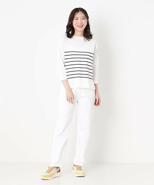 CORDIER / コルディア ニット・セーター | 【手洗い可／M～4Lサイズ】ブルーム プルオーバーニット | 詳細8