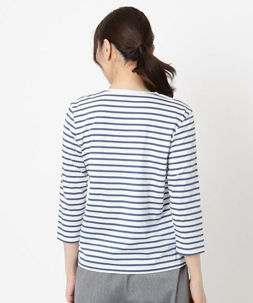 CORDIER / コルディア カットソー | 【M～4Lサイズ】アルビニジャージ 刺繍デザインプルオーバー | 詳細3