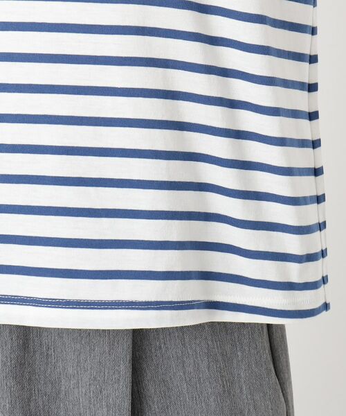 CORDIER / コルディア カットソー | 【M～4Lサイズ】アルビニジャージ 刺繍デザインプルオーバー | 詳細6