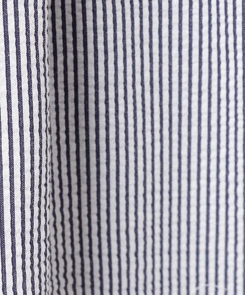 CORDIER / コルディア シャツ・ブラウス | 【M～4Lサイズ】サッカーストライプジャージシャツ | 詳細14