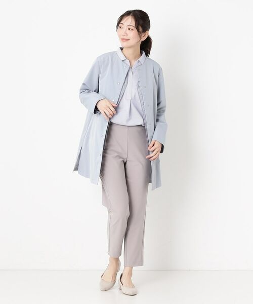 CORDIER / コルディア シャツ・ブラウス | 【M～4Lサイズ】サッカーストライプジャージシャツ | 詳細9