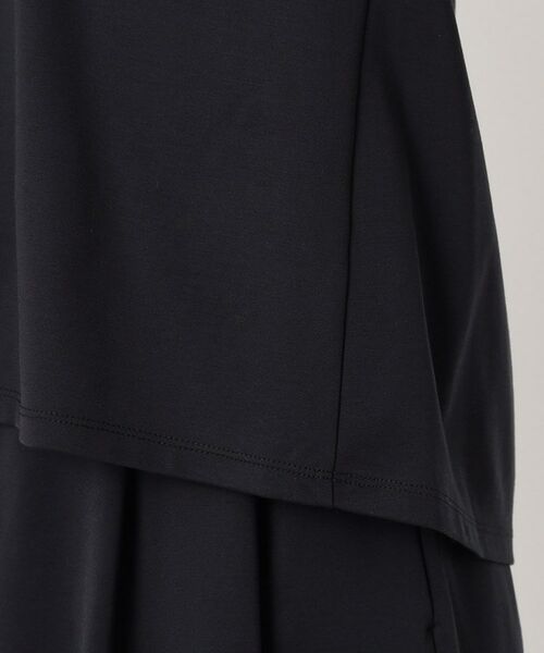 CORDIER / コルディア カットソー | 【セットアップ/M~4Lサイズ】ハイゲージコンパクトキーネックプルオーバー | 詳細6