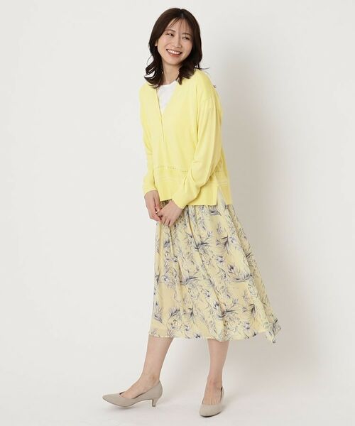 CORDIER / コルディア カーディガン・ボレロ | 【手洗い可/アンサンブル/M~4Lサイズ】ルーズファイン カーディガンニット | 詳細11