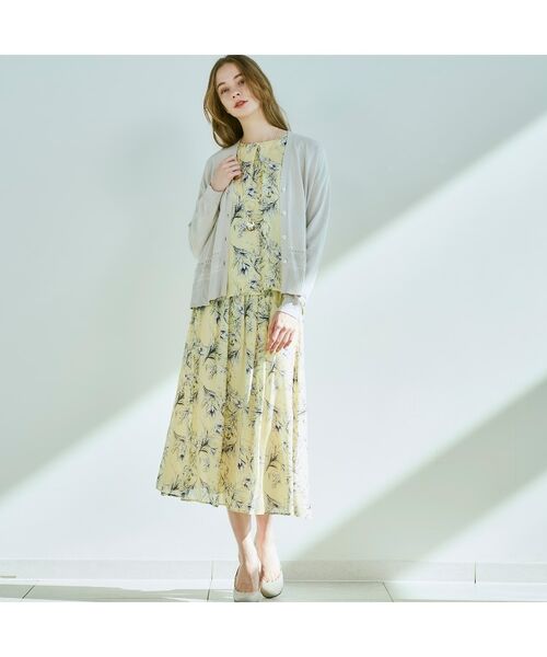 CORDIER / コルディア カーディガン・ボレロ | 【手洗い可/アンサンブル/M~4Lサイズ】ルーズファイン カーディガンニット | 詳細19