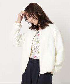 CORDIER / コルディア レザーブルゾン・ジャケット | プクットジャカードブルゾン