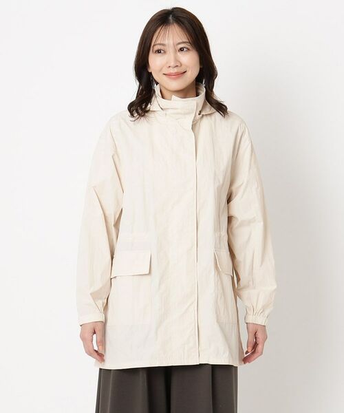 CORDIER / コルディア レザーブルゾン・ジャケット | ラブリエタフタ ミドル丈マウンテンパーカ | 詳細1