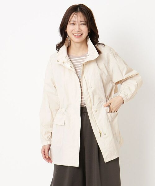 CORDIER / コルディア レザーブルゾン・ジャケット | ラブリエタフタ ミドル丈マウンテンパーカ | 詳細10