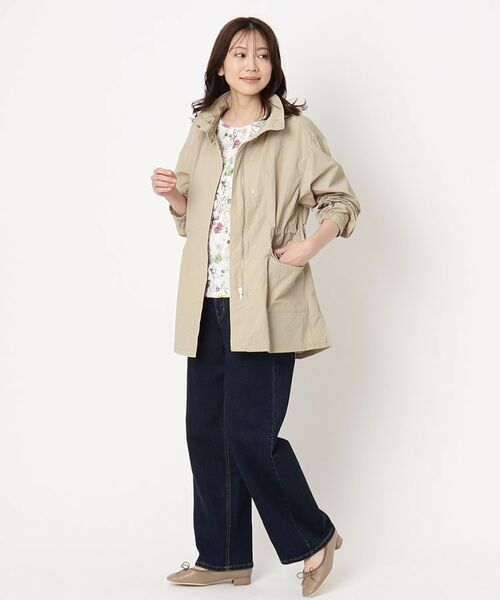 CORDIER / コルディア レザーブルゾン・ジャケット | ラブリエタフタ ミドル丈マウンテンパーカ | 詳細16