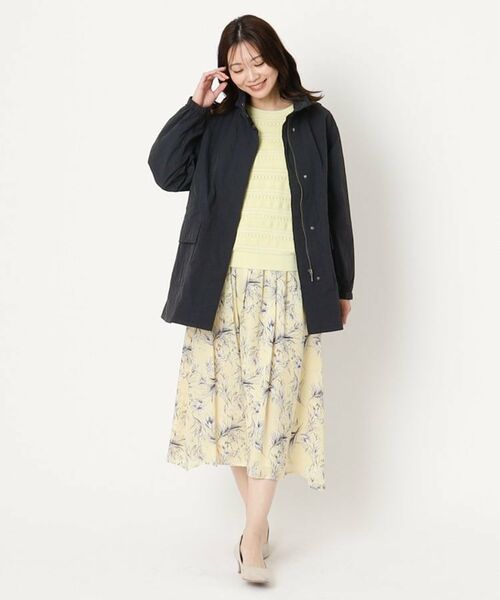 CORDIER / コルディア レザーブルゾン・ジャケット | ラブリエタフタ ミドル丈マウンテンパーカ | 詳細19