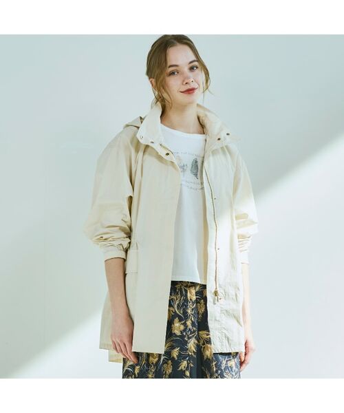 CORDIER / コルディア レザーブルゾン・ジャケット | ラブリエタフタ ミドル丈マウンテンパーカ | 詳細23