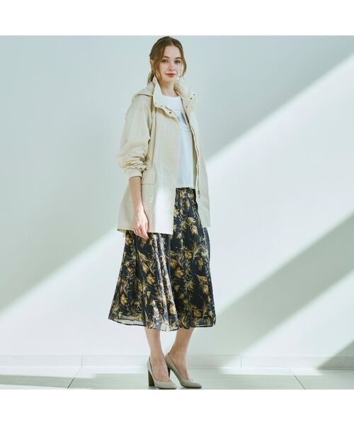 CORDIER / コルディア レザーブルゾン・ジャケット | ラブリエタフタ ミドル丈マウンテンパーカ | 詳細24