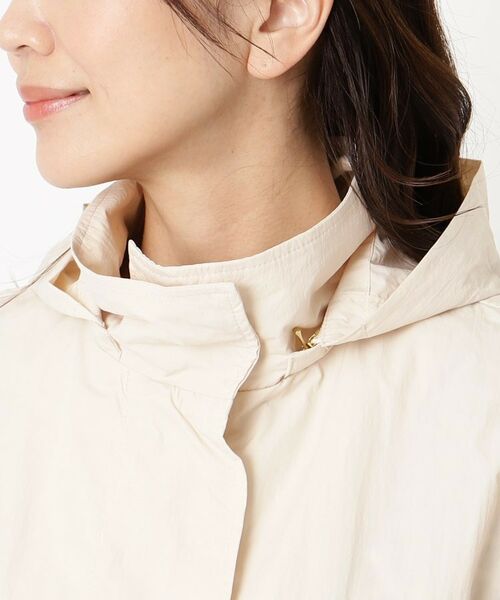 CORDIER / コルディア レザーブルゾン・ジャケット | ラブリエタフタ ミドル丈マウンテンパーカ | 詳細4