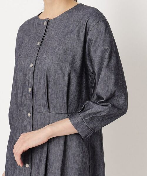 CORDIER / コルディア ミニ丈・ひざ丈ワンピース | 【M~4Lサイズ】スマッシュデニムワンピース | 詳細5