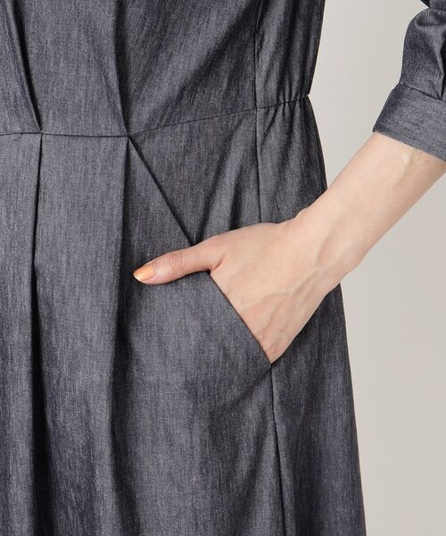 CORDIER / コルディア ミニ丈・ひざ丈ワンピース | 【M~4Lサイズ】スマッシュデニムワンピース | 詳細6