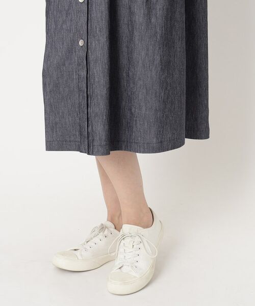 CORDIER / コルディア ミニ丈・ひざ丈ワンピース | 【M~4Lサイズ】スマッシュデニムワンピース | 詳細7