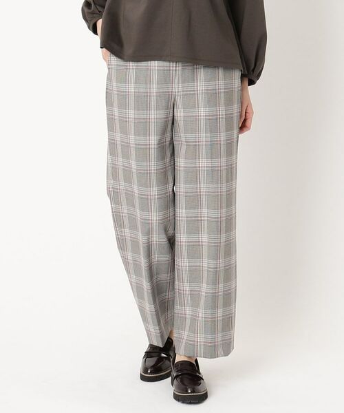 CORDIER / コルディア パンツ | 【S～4Lサイズ／2WAYストレッチ】ワイドストレートパンツ | 詳細8