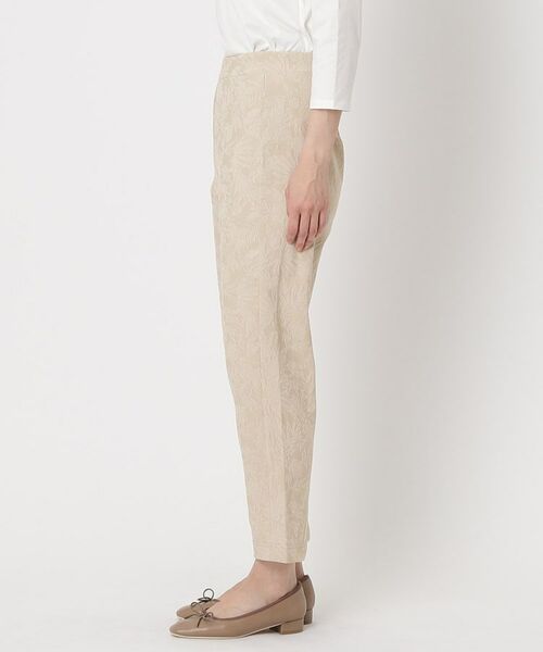 CORDIER / コルディア ショート・ハーフ・半端丈パンツ | 【S～4Lサイズ／ストレッチ】ジャカードレギンスパンツ | 詳細2