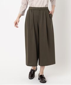 CORDIER / コルディア ショート・ハーフ・半端丈パンツ | 【セットアップ/S～4Lサイズ】ハイゲージコンパクトジャージガウチョパンツ