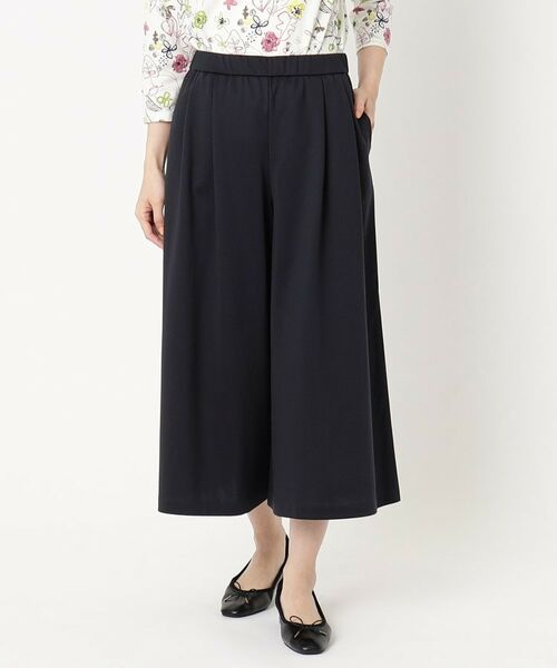 CORDIER / コルディア ショート・ハーフ・半端丈パンツ | 【セットアップ/S~4Lサイズ】ハイゲージコンパクトジャージガウチョパンツ | 詳細11