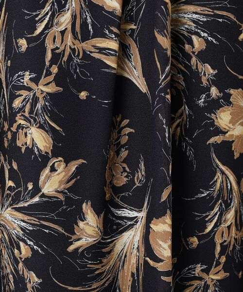 CORDIER / コルディア ロング・マキシ丈スカート | 【セットアップ/S～4Lサイズ】ソフィアプリント タックスカート | 詳細9