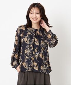 CORDIER / コルディア シャツ・ブラウス | 【セットアップ/M～4Lサイズ】ソフィアプリント ブラウス